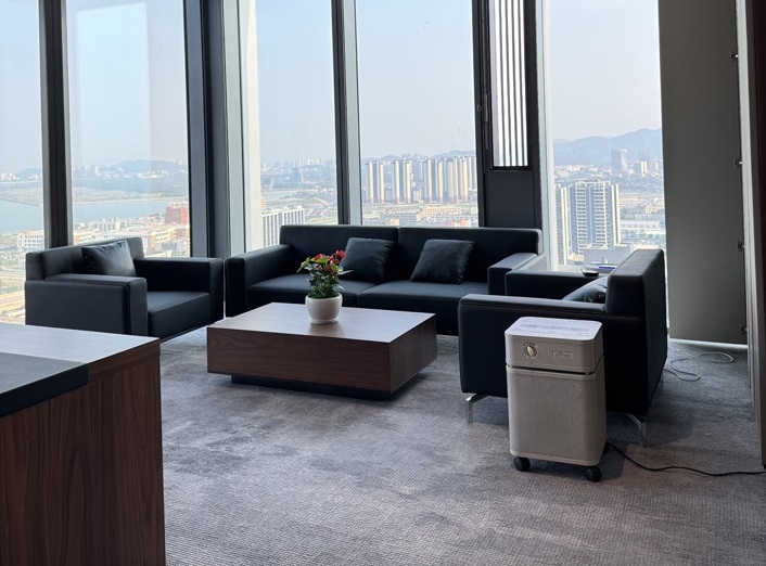 深圳企業辦公室租空氣凈化器除甲醛——實錄視頻